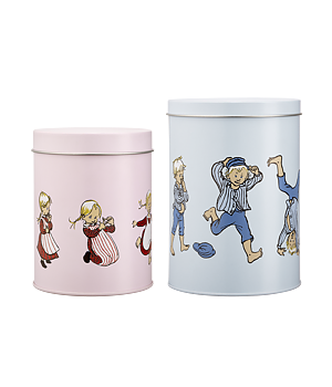 Emil in Lönneberga Tin Jar Set of 2 - Emil and Ida