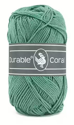 Coral - Vintage Green