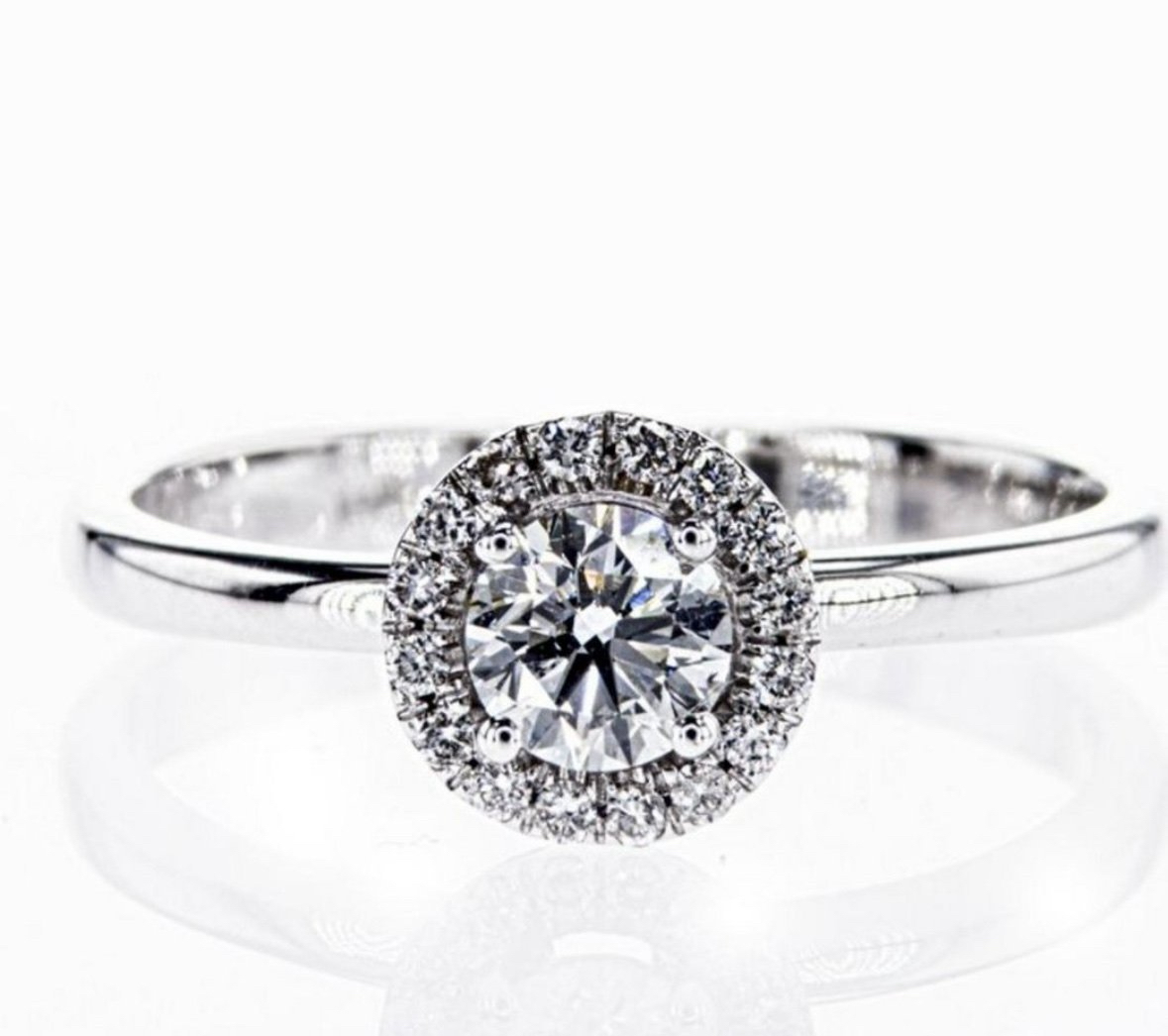 Diamantring 0.62ct