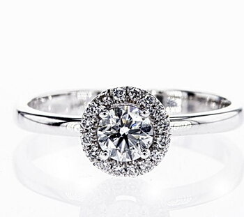 Diamantring 0.62ct