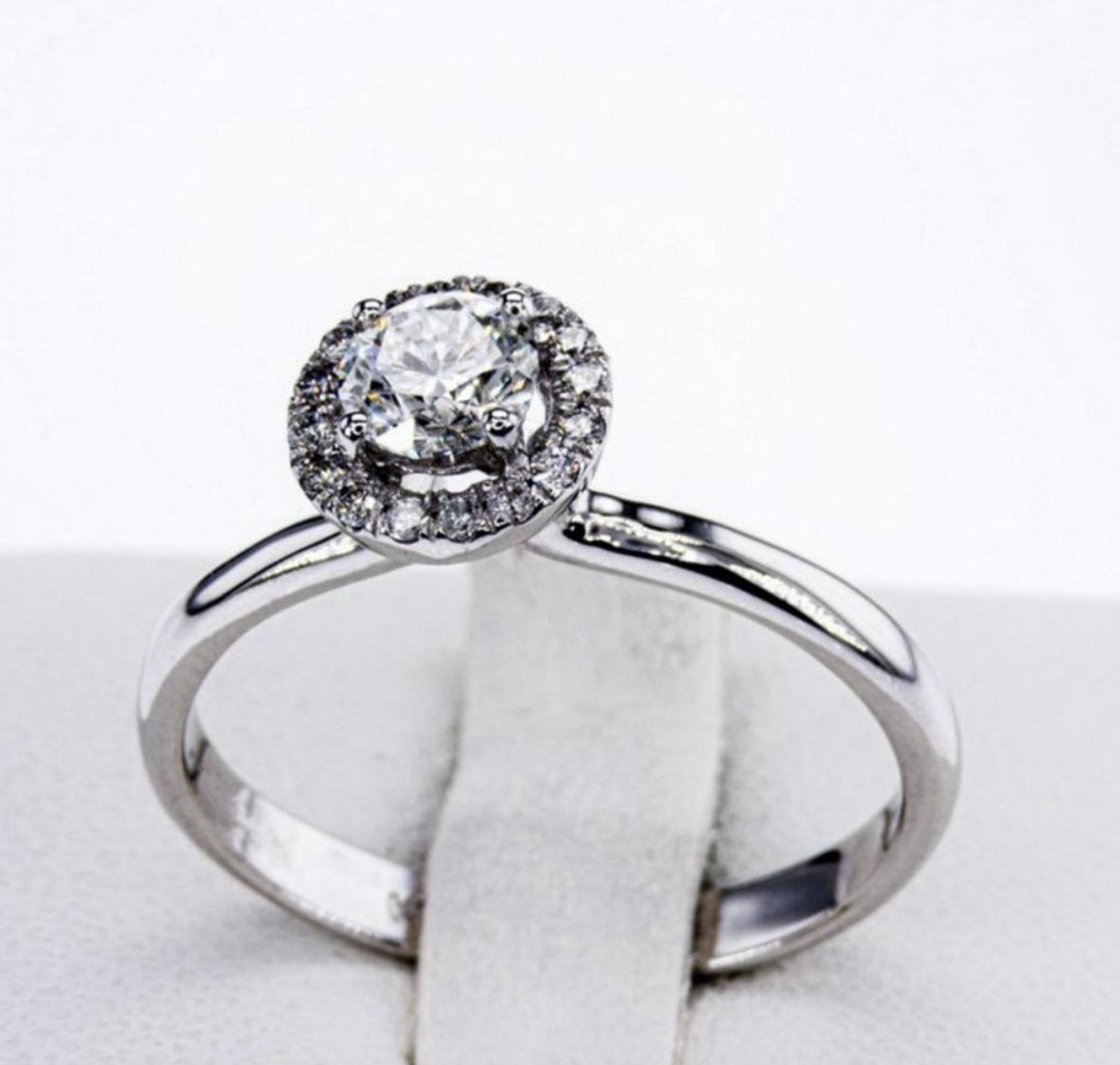 Diamantring 0.62ct - 2