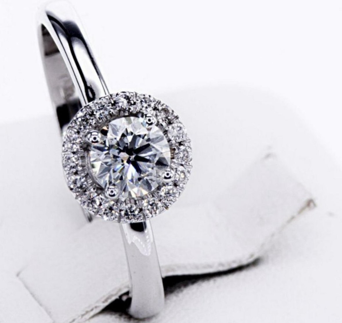 Diamantring 0.62ct - 3
