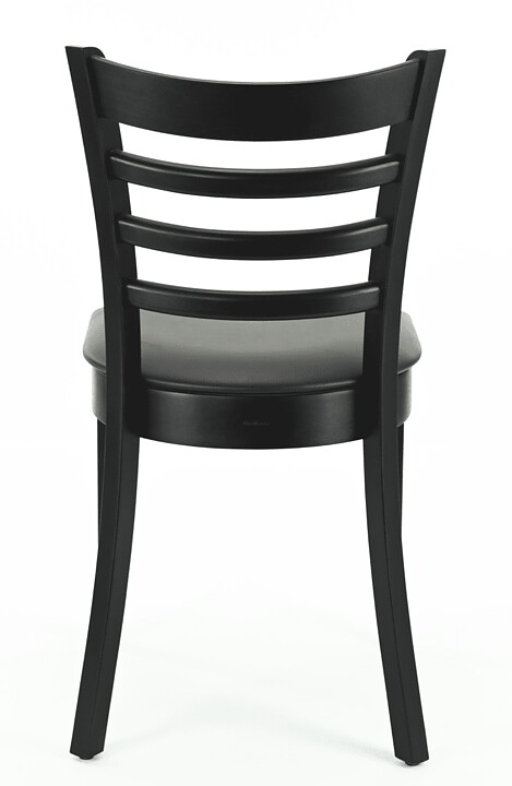 Stol James R, wenge / svart 