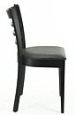 Stol James R, wenge / svart 