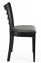 Stol James R, wenge / svart 