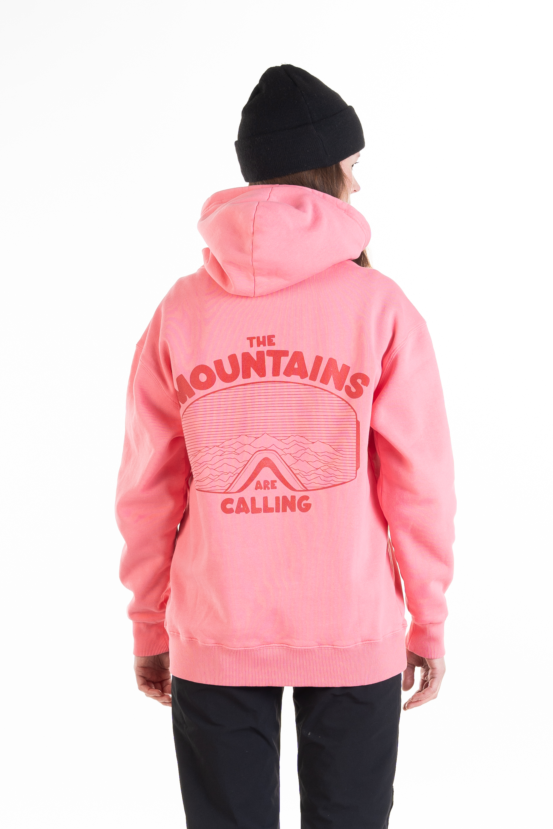 Jethwear Hoodie - Mountains Rose / Red - 2