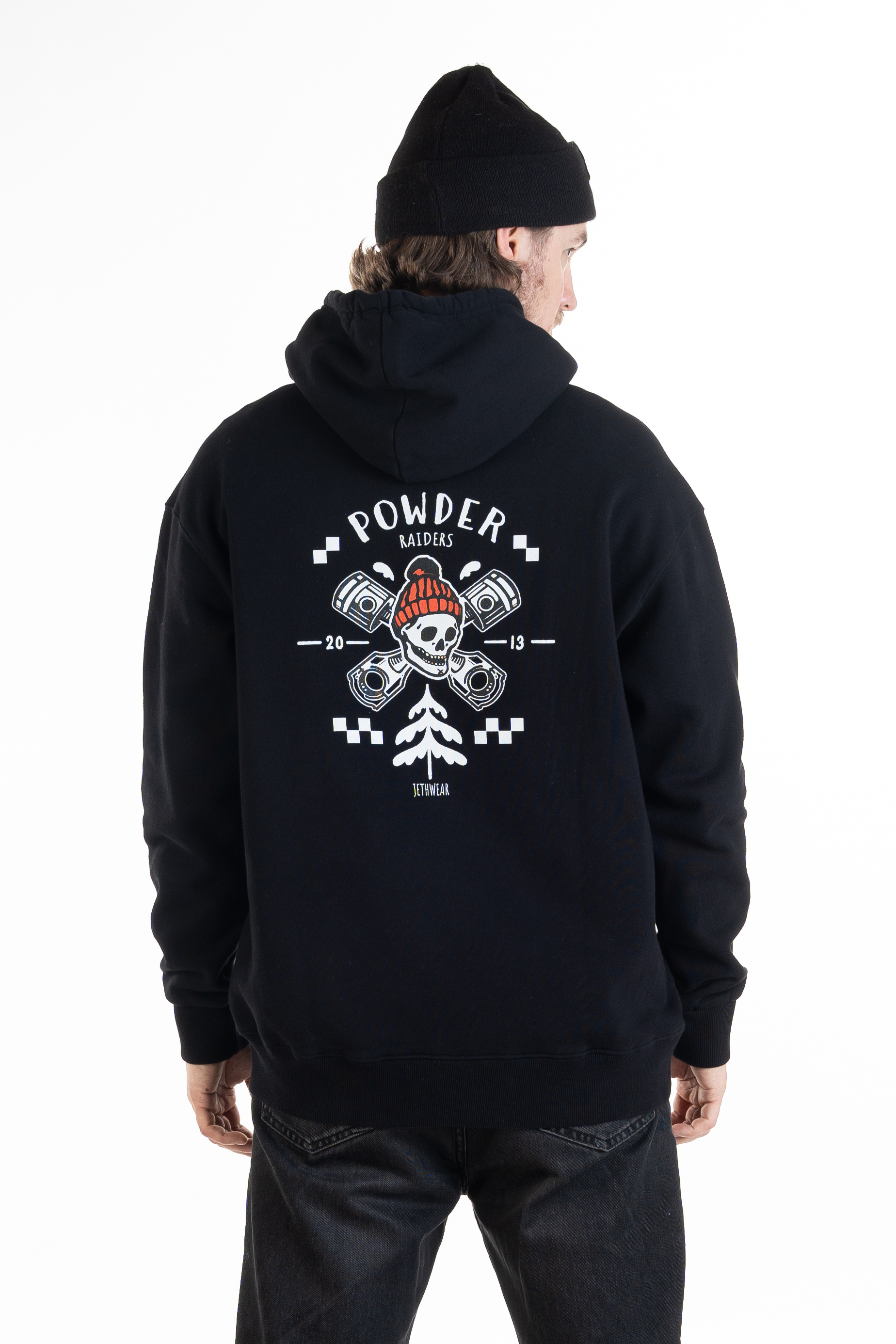 Jethwear Hoodie - Raiders Black / Orange  - 2
