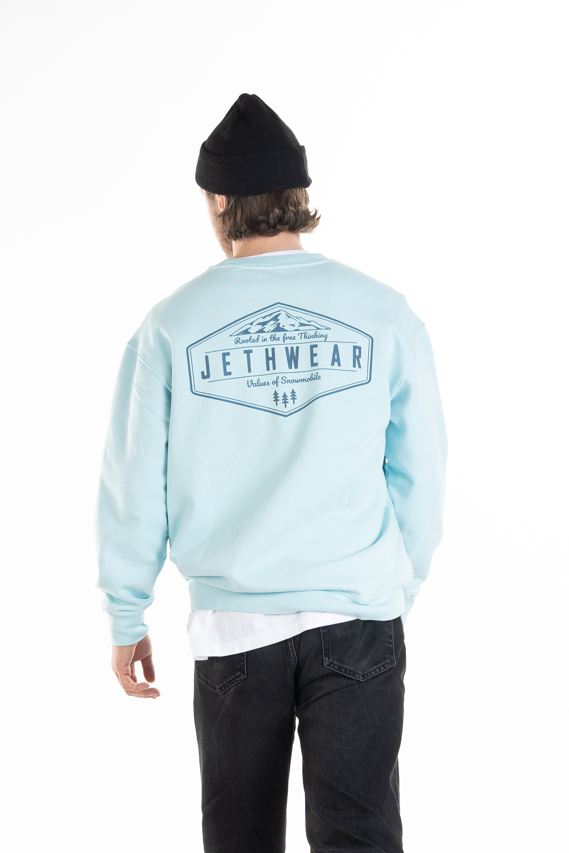 Jethwear Crewneck - Rooted Mint / Navy  - 2