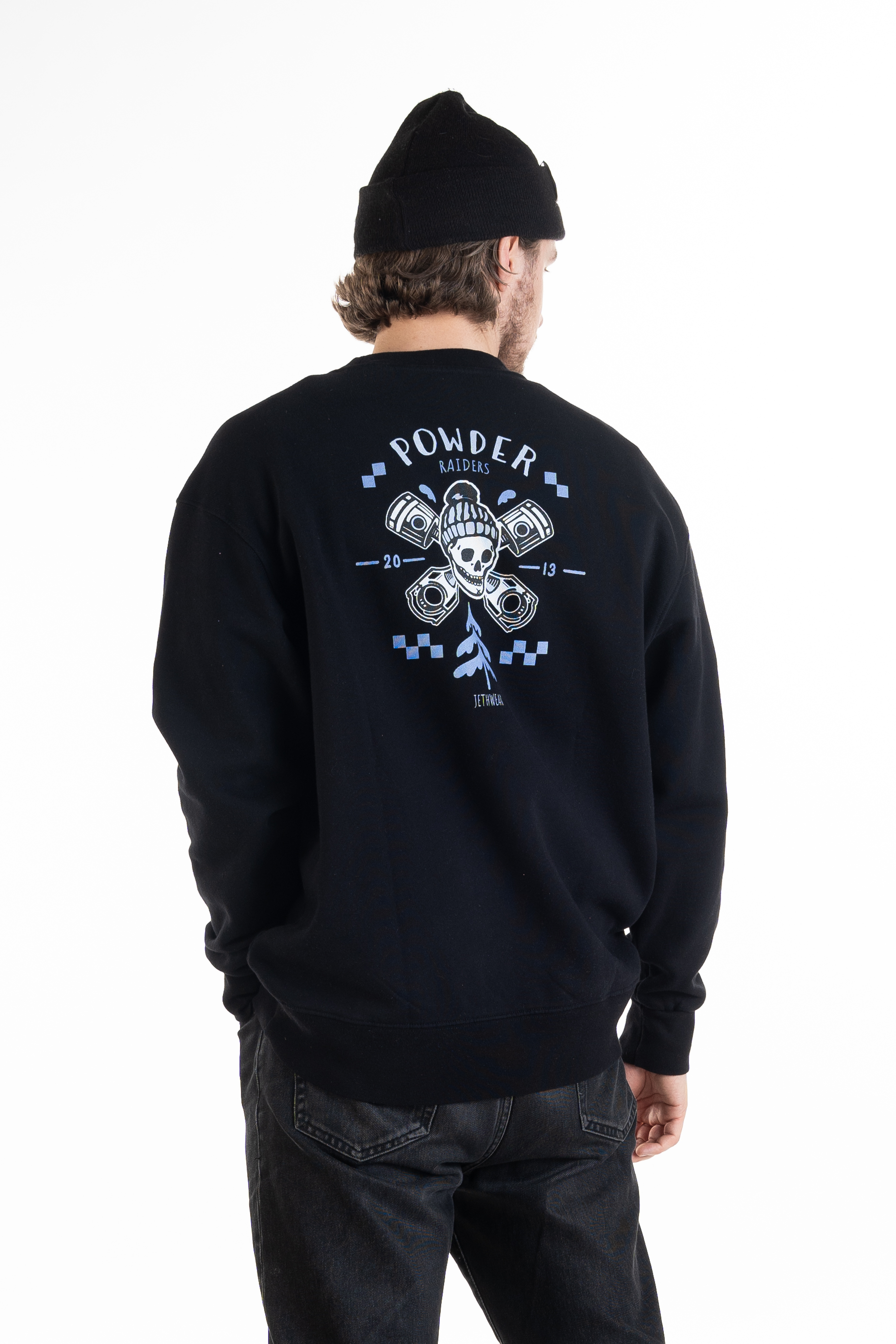 Jethwear Crewneck - Raiders Black / Blue - 2