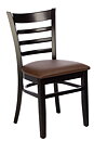 Stol James R, wenge / brun