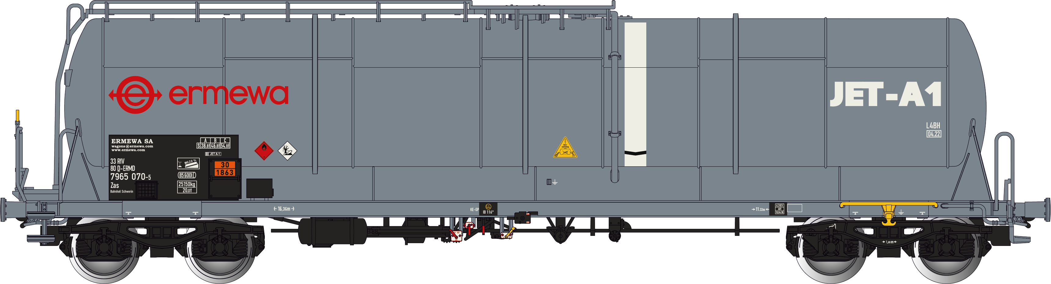 Tankvagn Zas 'ermewa', D-ERMD,