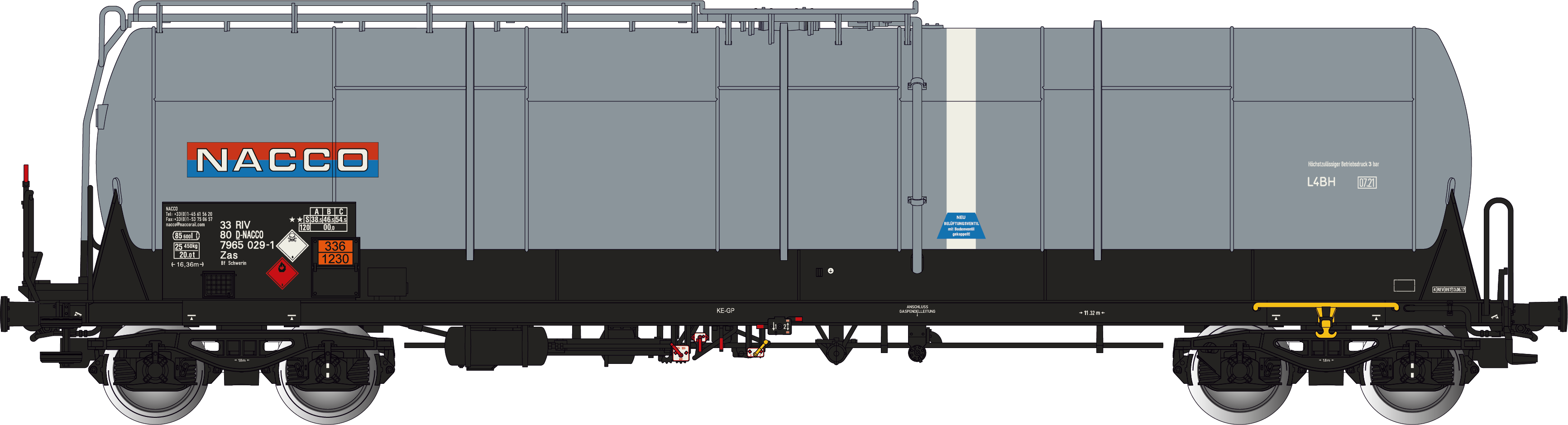 Tankvagn Zas 'NACCO', D-NACCO, Ep VI