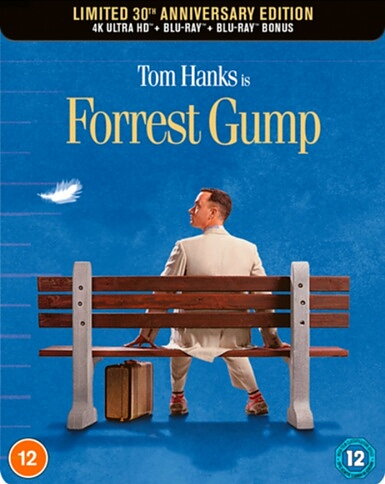 Forrest Gump - 30th Anniversary Limited Edition Steelbook (BLU-RAY 4K ULTRA HD + BLU-RAY)
