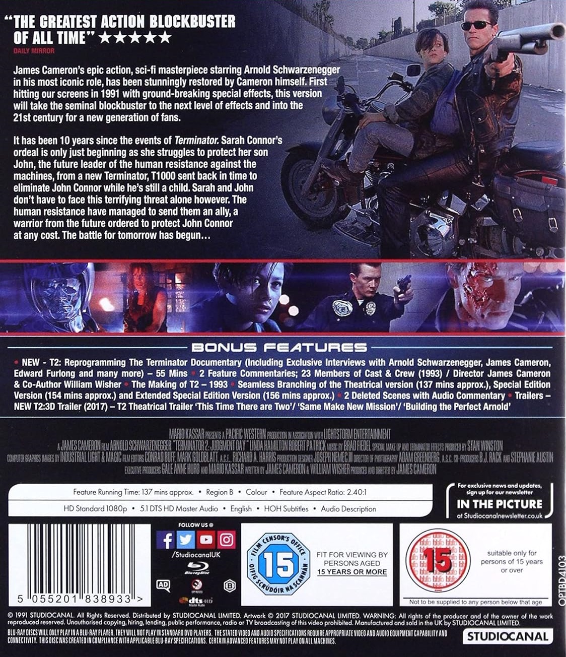 Terminator 2 - Judgment Day (ej svensk text) (Blu-ray) - 2