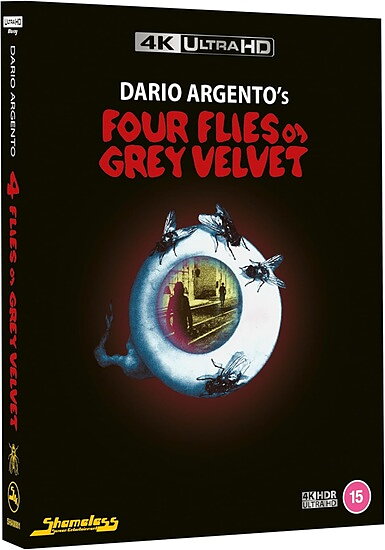 Four Flies On Grey Velvet - Limited Collector's Edition (BLU-RAY 4K ULTRA HD)