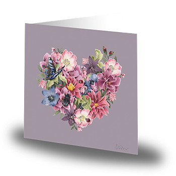 Cards By Jojo Hjärta Litet Kort