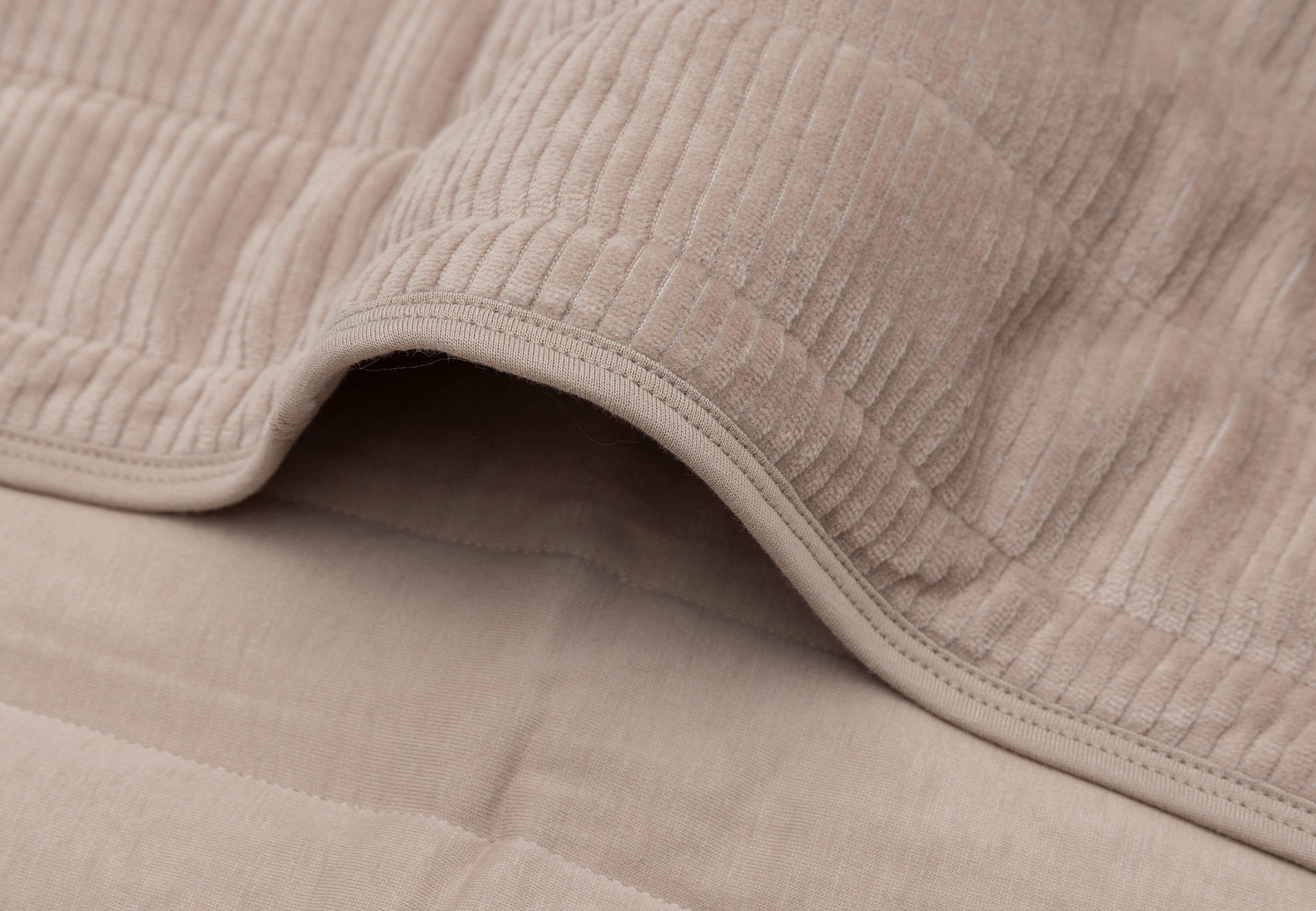 Jollein Filt 75x100cm Velvet Rib Milky Coffee - 5
