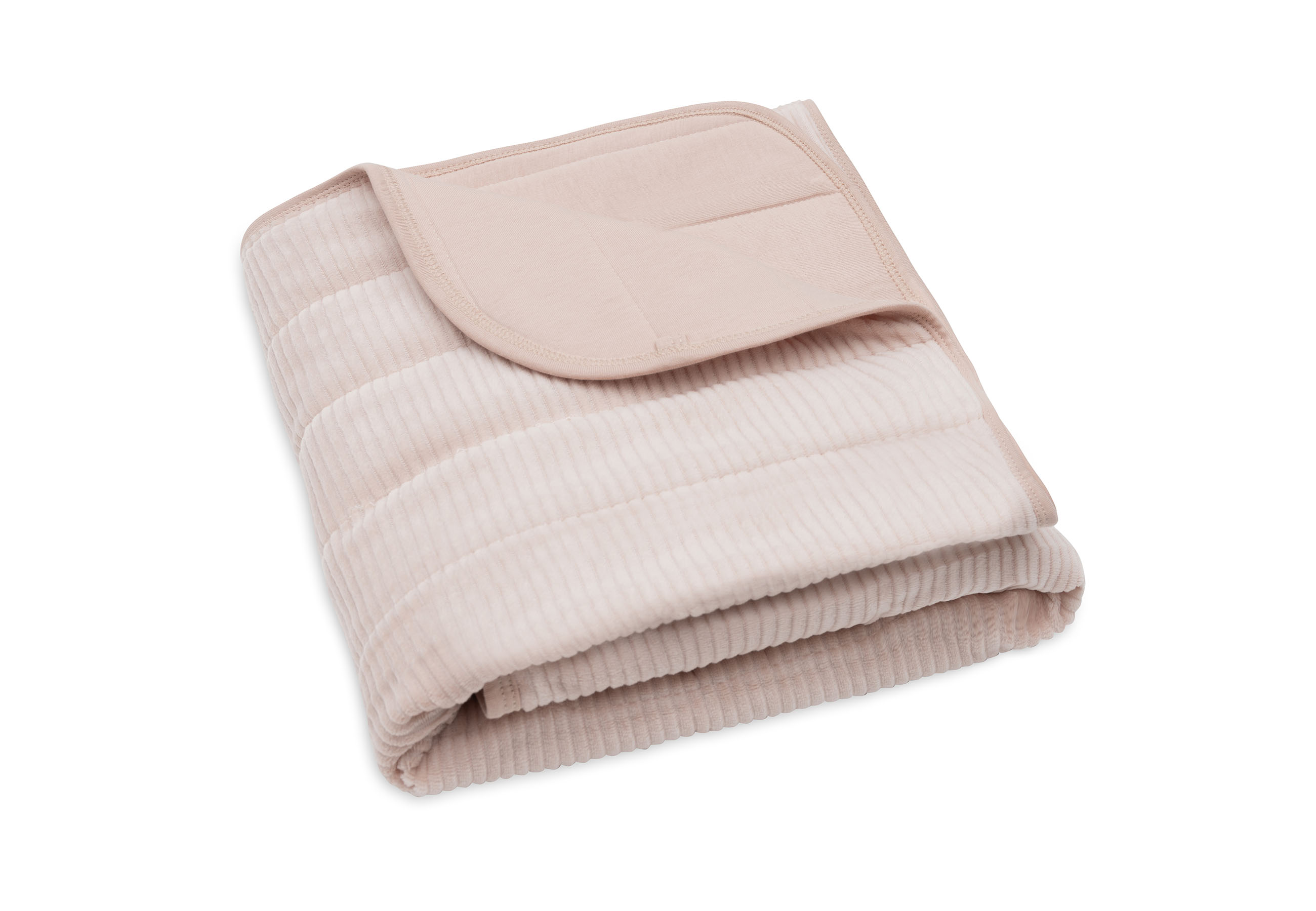 Jollein Filt 75x100cm Velvet Rib Wild Rose - 2