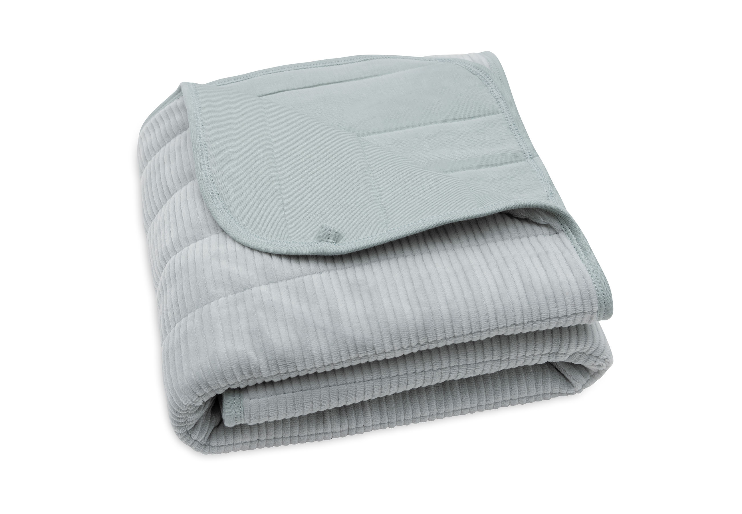 Jollein Filt 75x100cm Velvet Rib Sea Green - 4