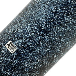 Bo Borgström (Oxid 1960s) Blue Cylinder Vase with Folded Top 25 cm (2)