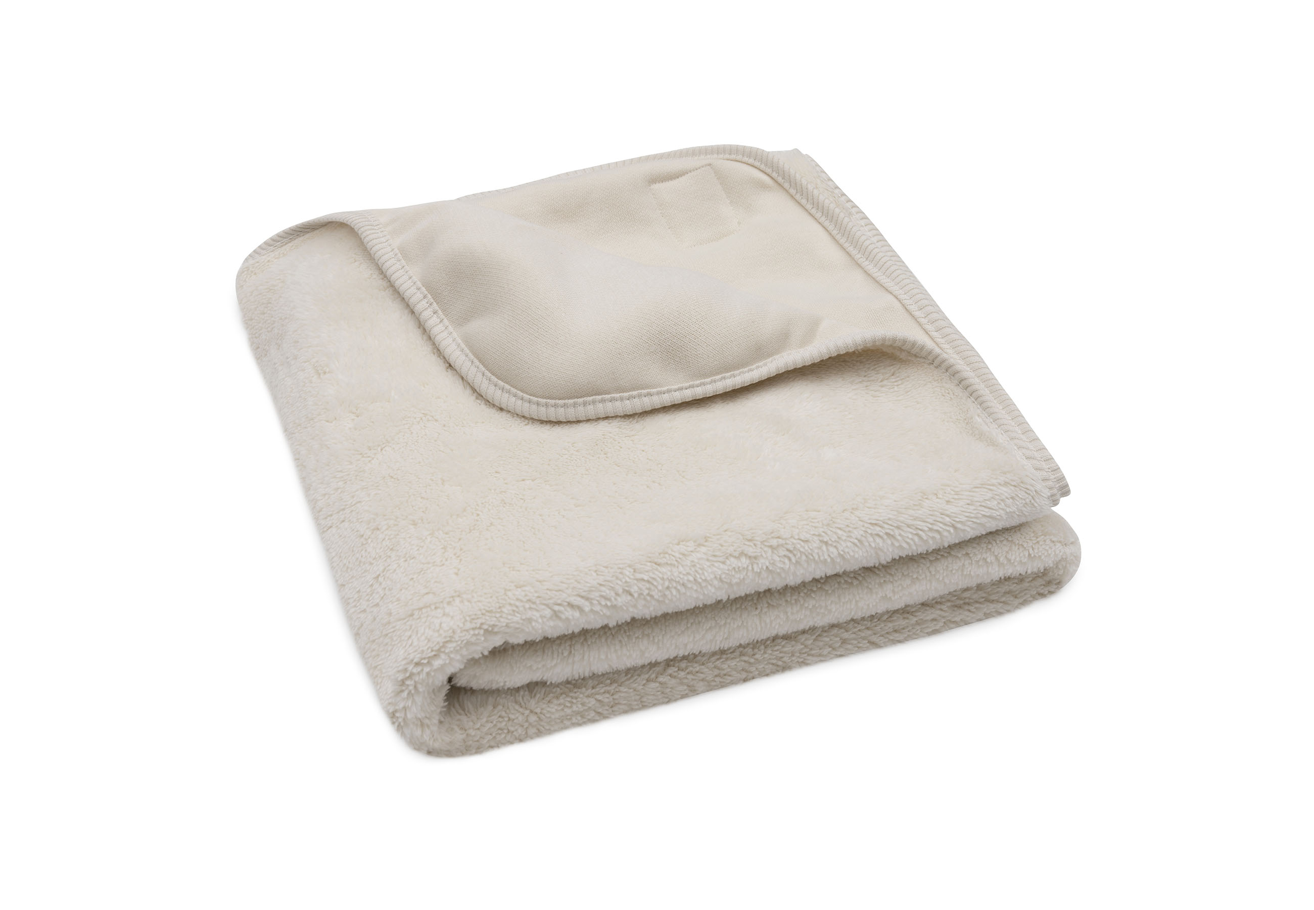 Jollein Filt 75x100cm Basic Jersey/Sherpa Oatmeal - 4