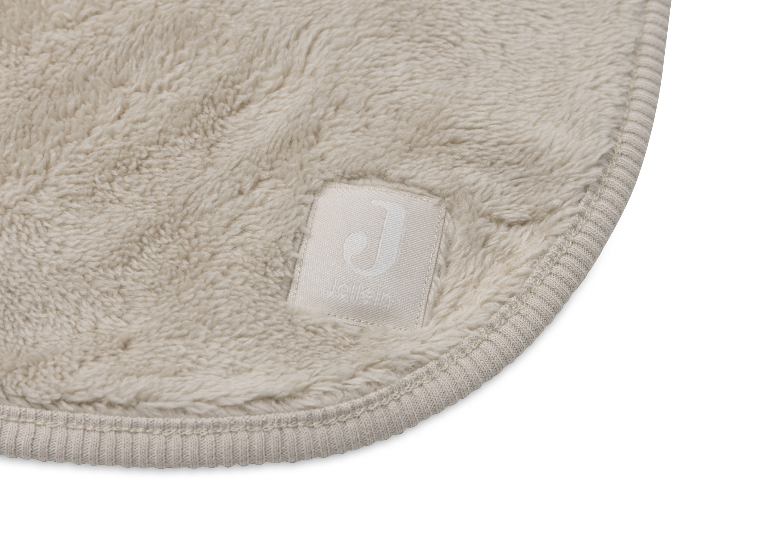 Jollein Filt 75x100cm Basic Jersey/Sherpa Warm Sand - 3
