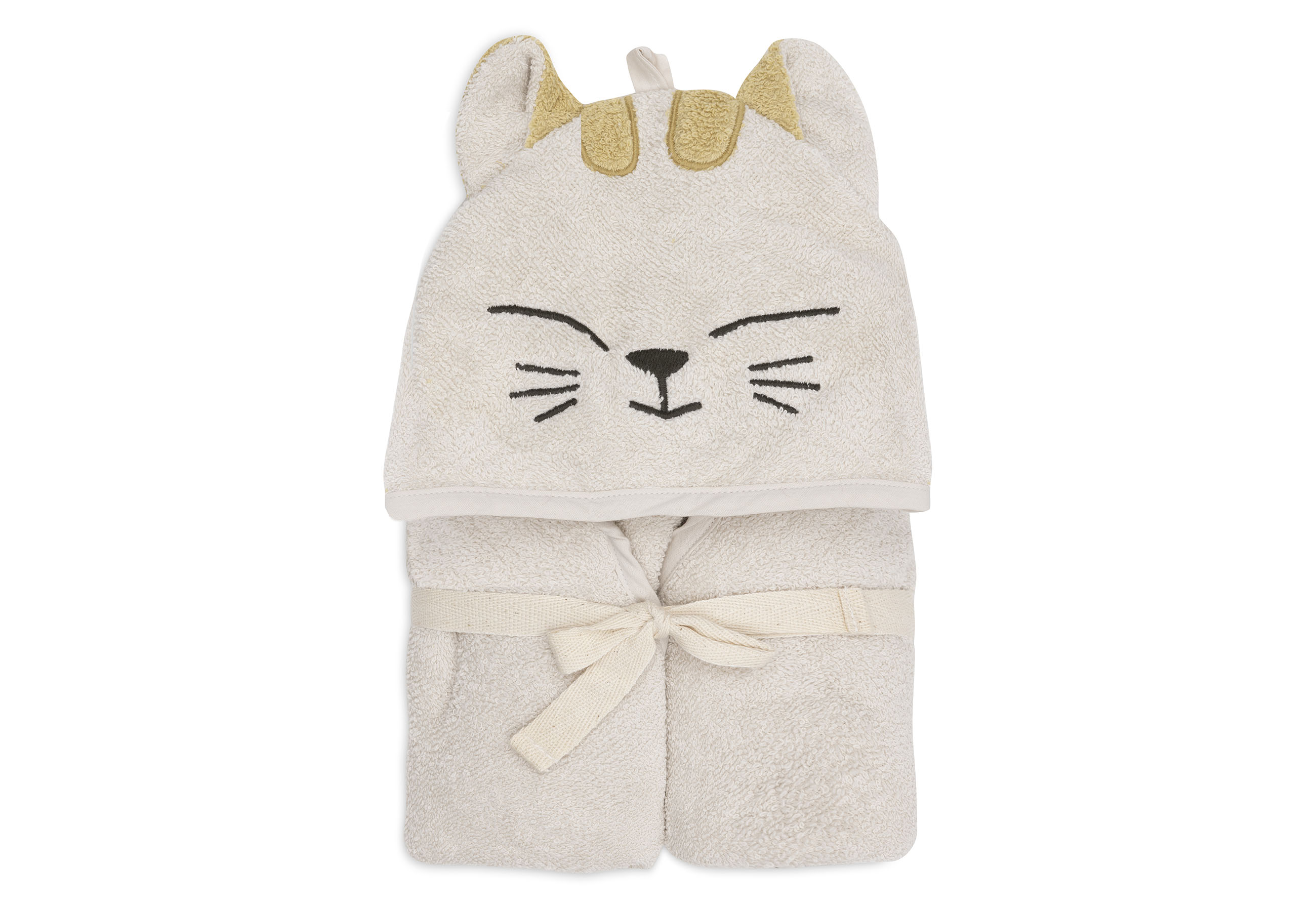 Jollein Badcape Frotté 75x75cm Charlie Cat - 6