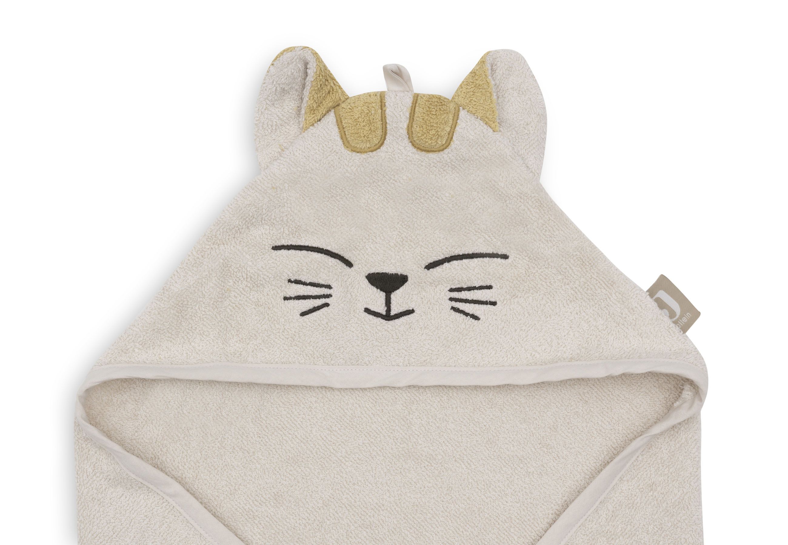 Jollein Badcape Frotté 75x75cm Charlie Cat - 4