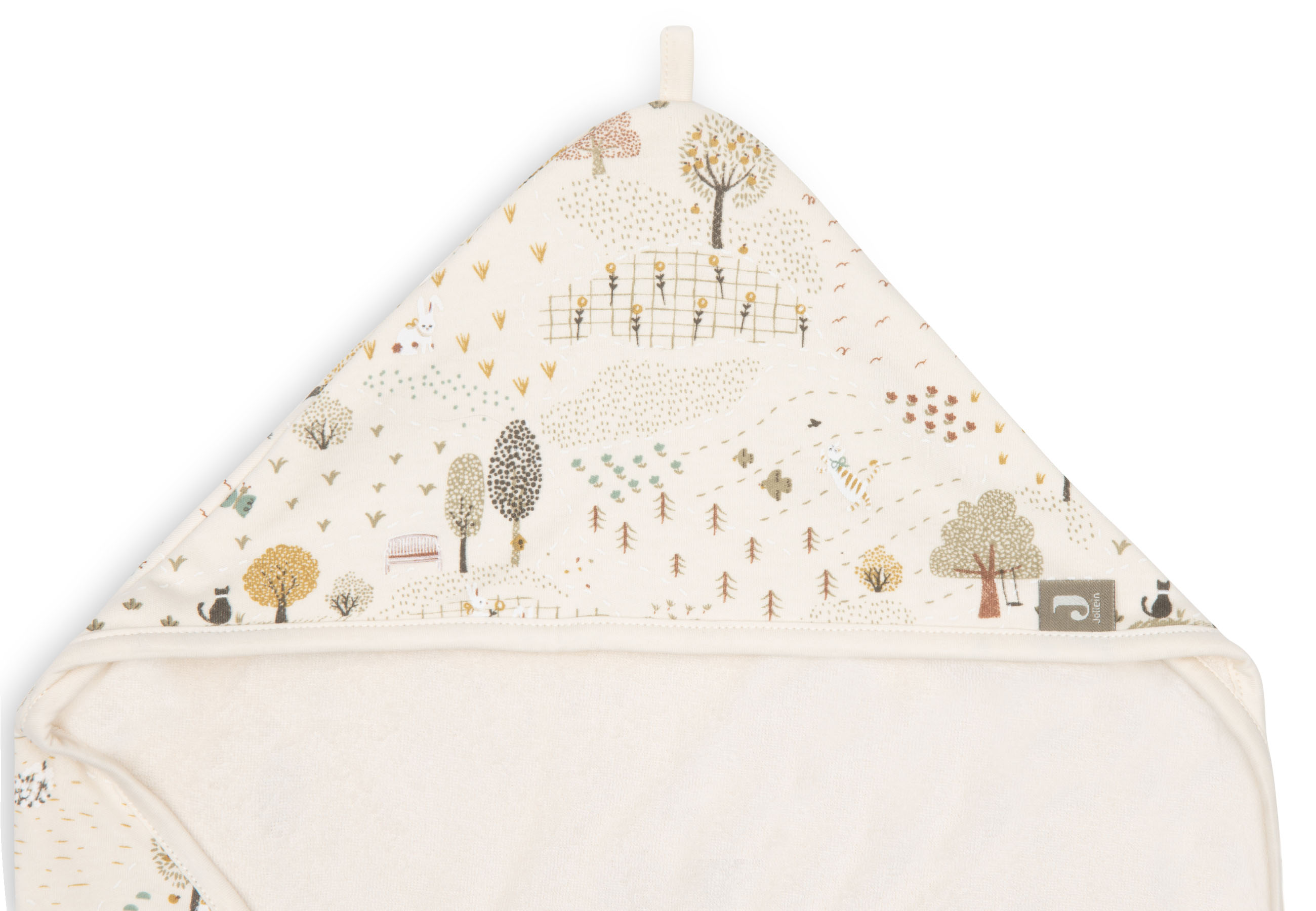 Jollein Badcape Frotté 75x75cm Tiny Park - 3