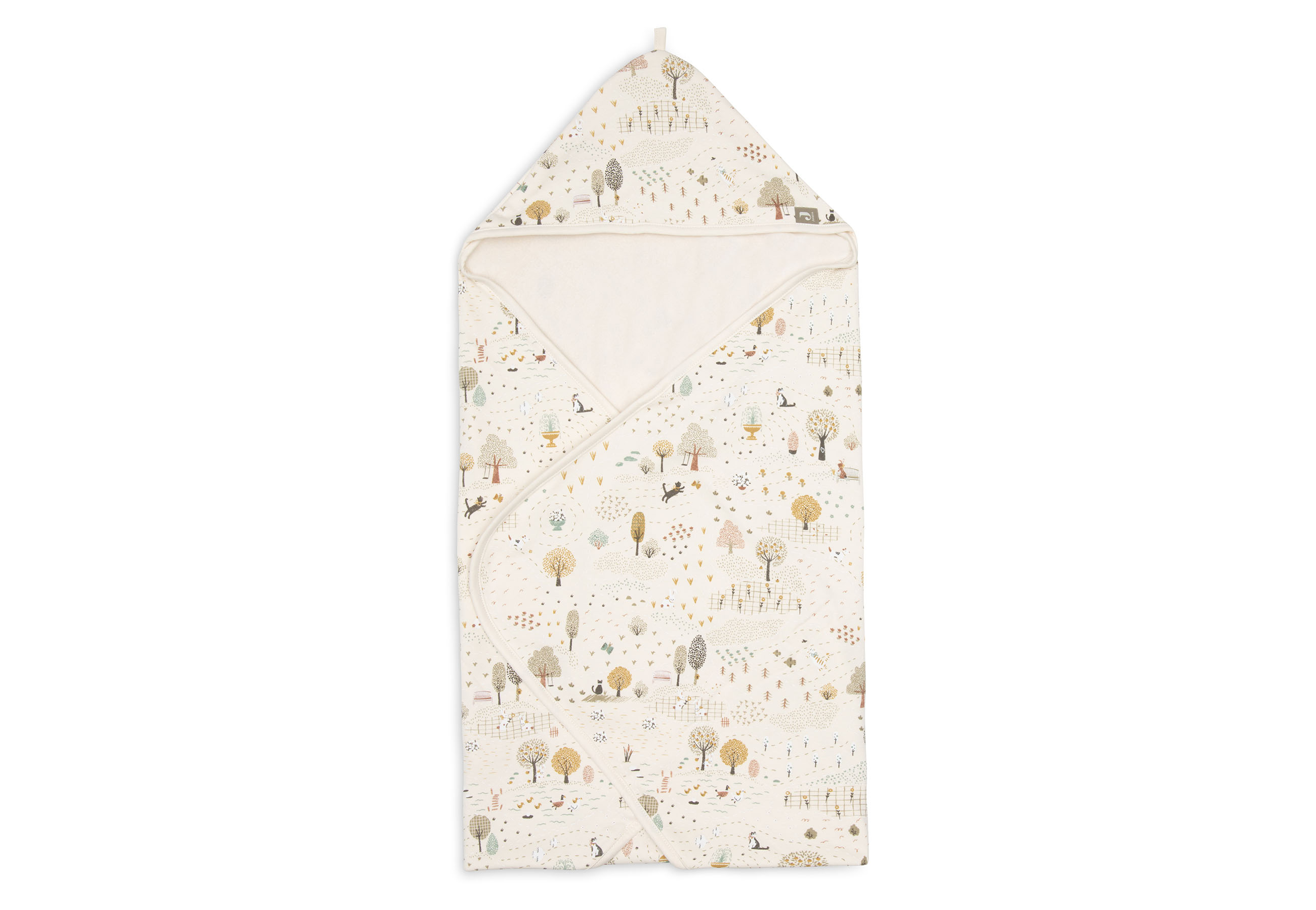 Jollein Badcape Frotté 75x75cm Tiny Park - 2