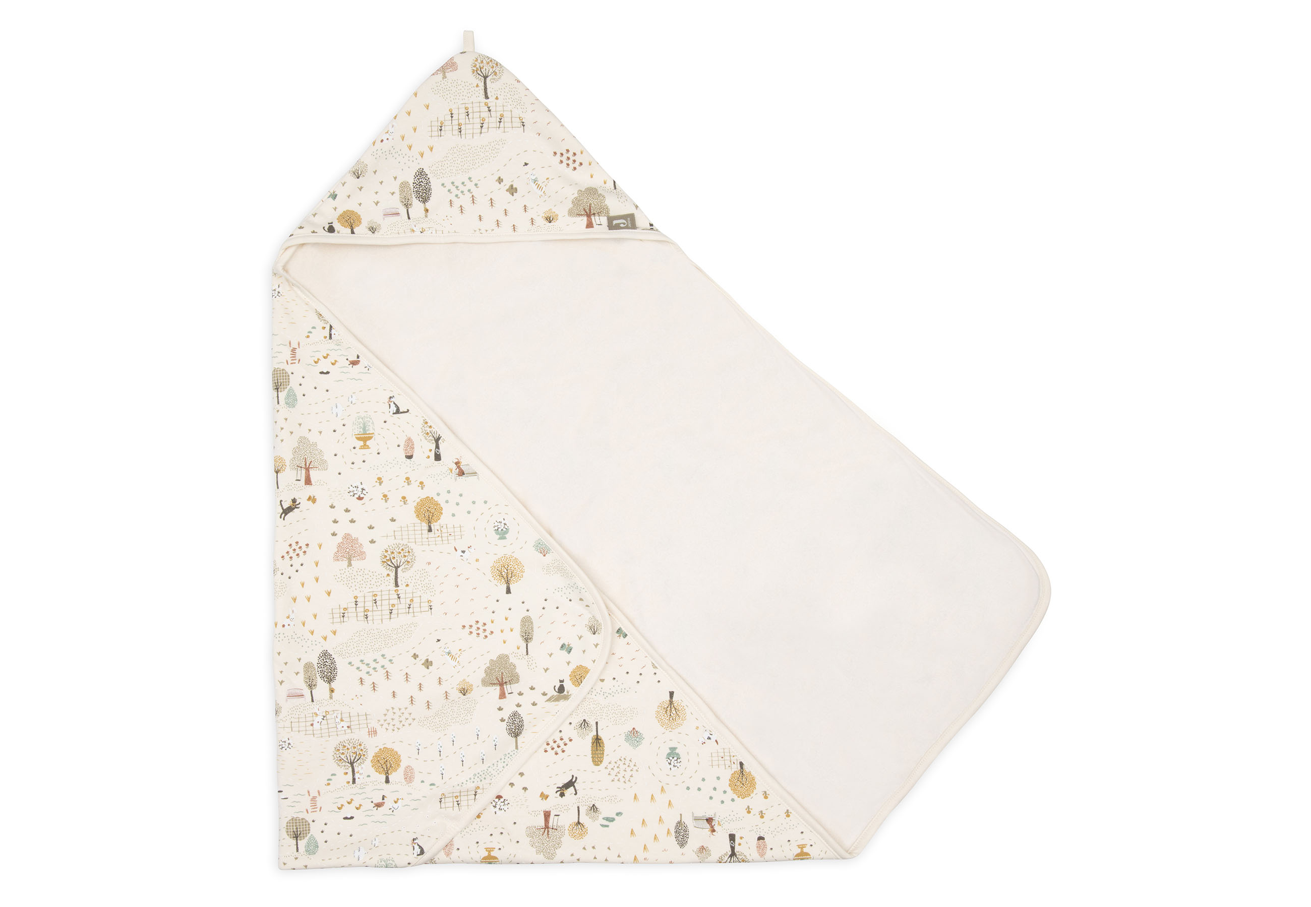 Jollein Badcape Frotté 75x75cm Tiny Park