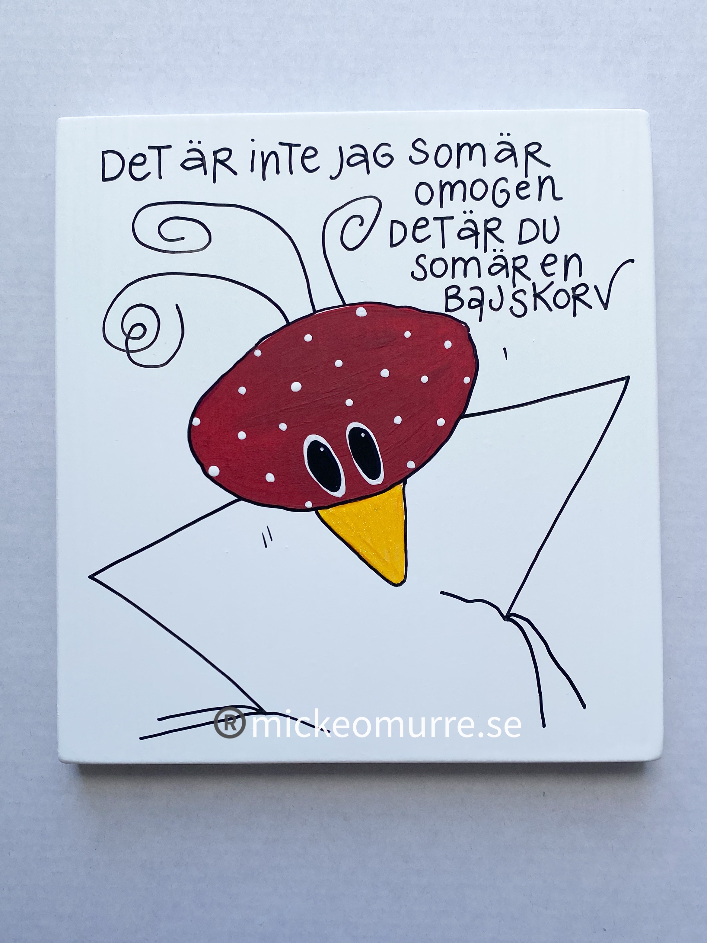Det är inte jag som är omogen det är du som är en bajskorv