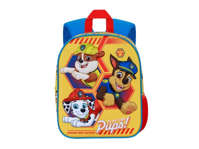 Paw Patrol Ryggsäck 3D Gul - 2