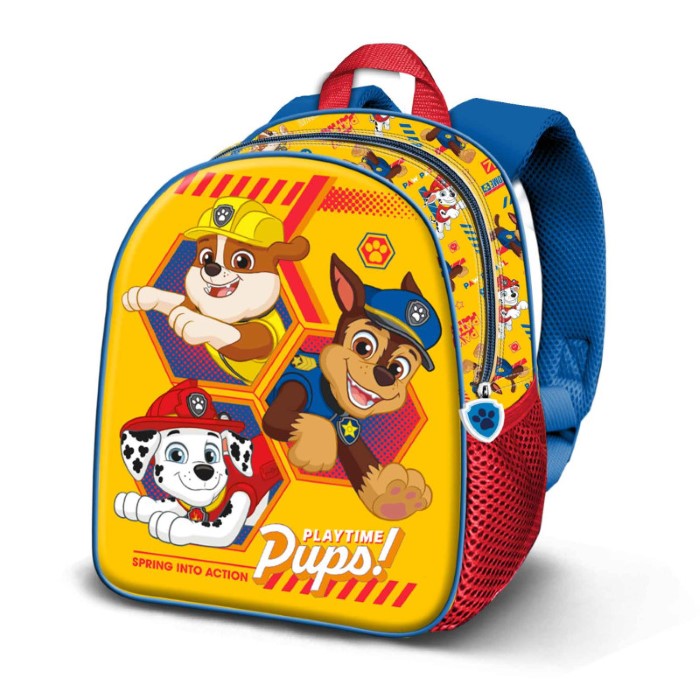 Paw Patrol Ryggsäck 3D Gul