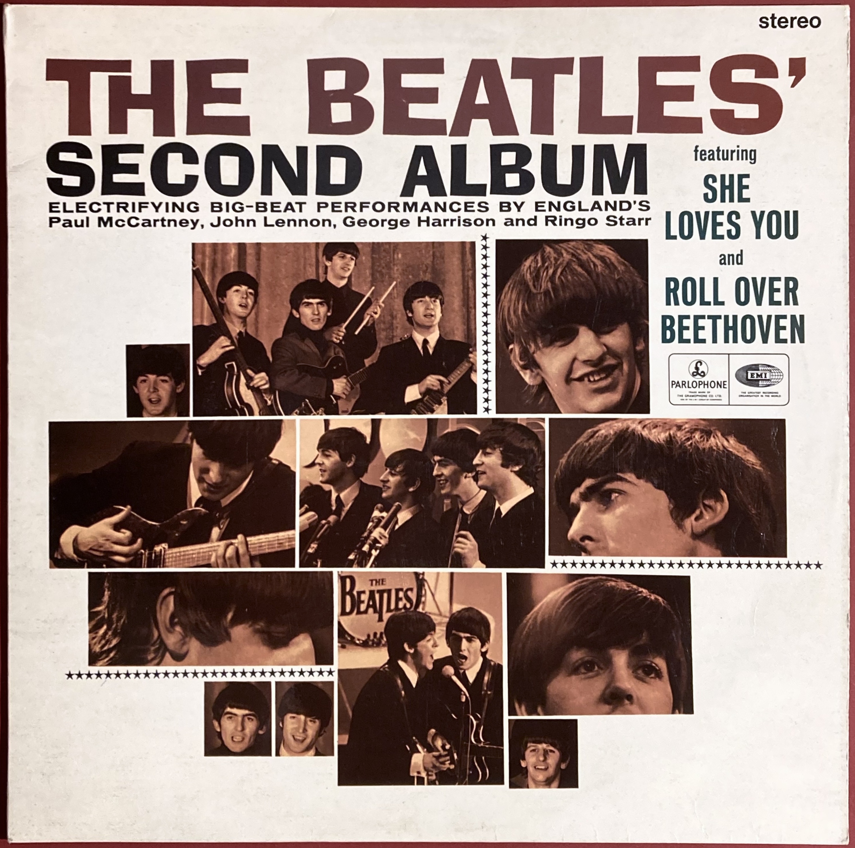 BEATLES - Second album UK-orig Export LP 1966 - 5