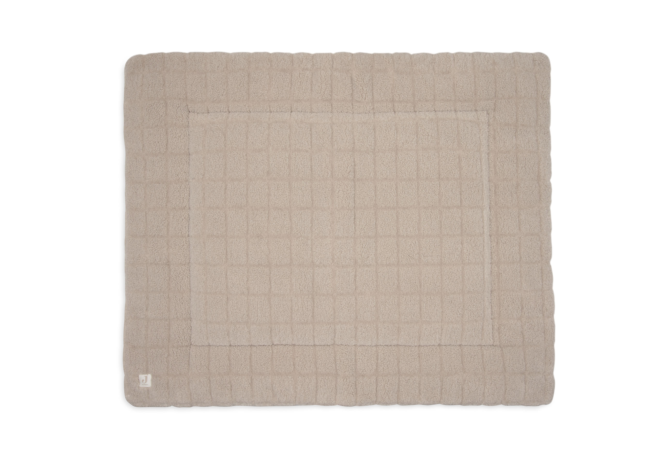 Jollein Lekmatta 75x95cm Box Teddy Warm Sand