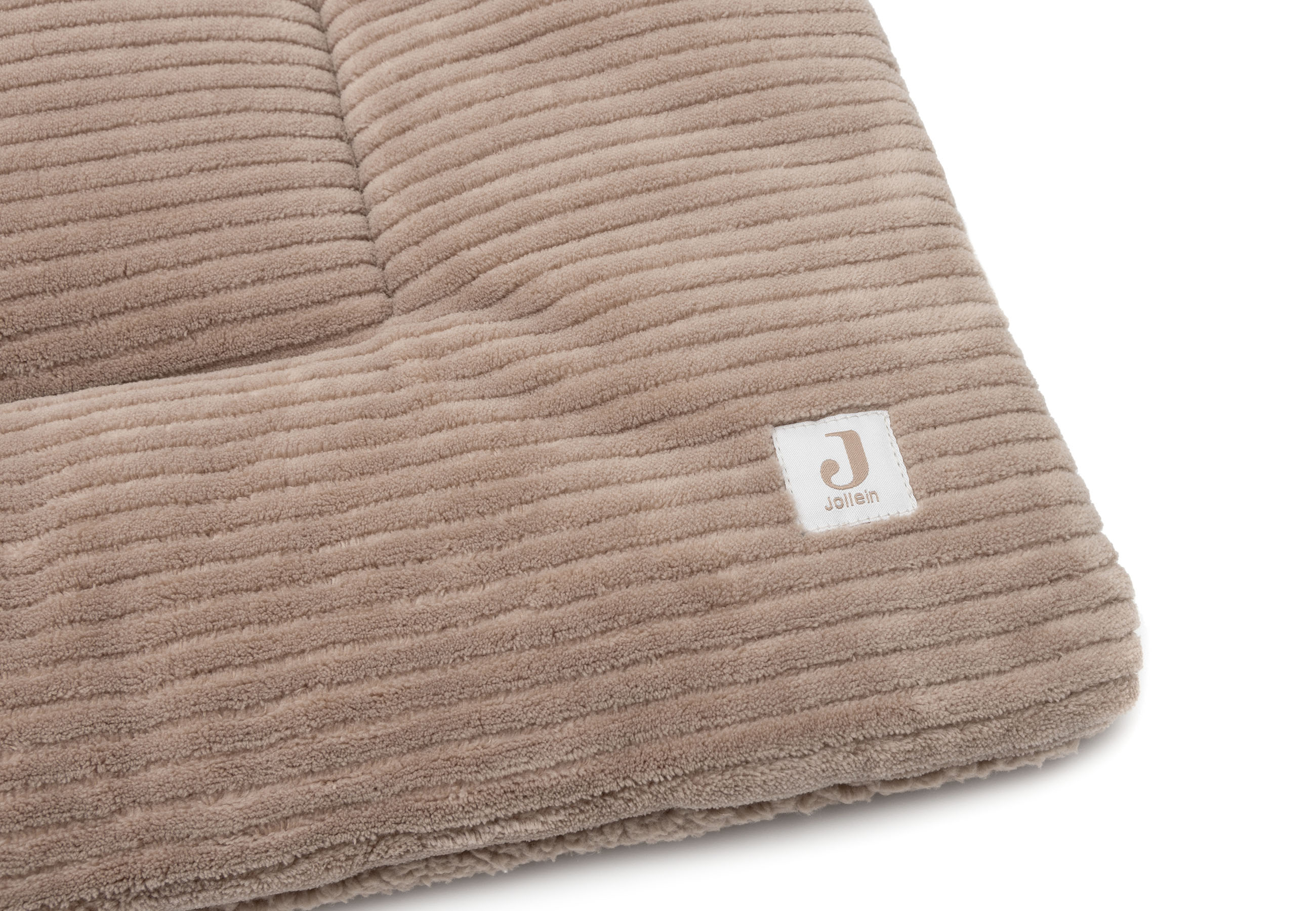 Jollein Lekmatta 75x95cm Cloudy Rib Milky Coffee - 3