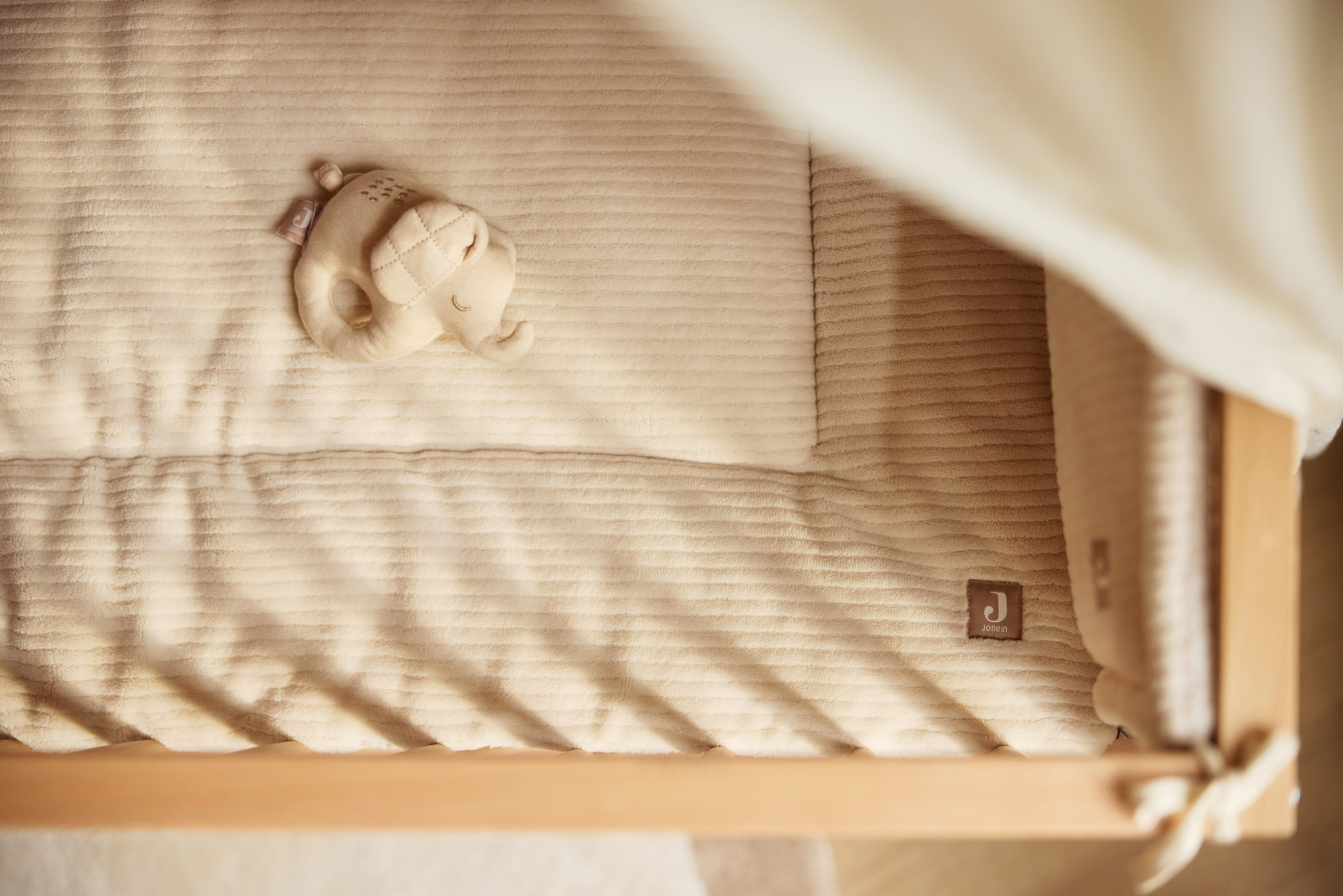 Jollein Lekmatta 75x95cm Cloudy Rib Oatmeal - 6