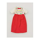 Dollhouse Second Hand - Doll Clothes Girl Dress with Blouse