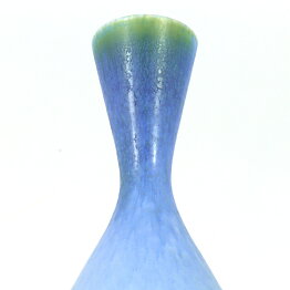 Sven Wejsfelt (1984) Unique Blue Haresfur Vase 15 cm