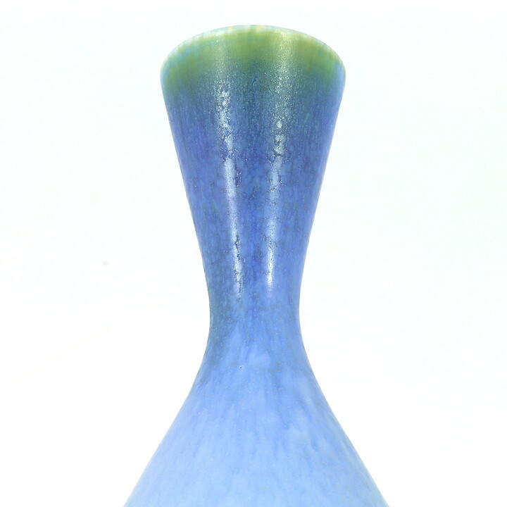 Sven Wejsfelt (1984) Unique Blue Haresfur Vase 15 cm