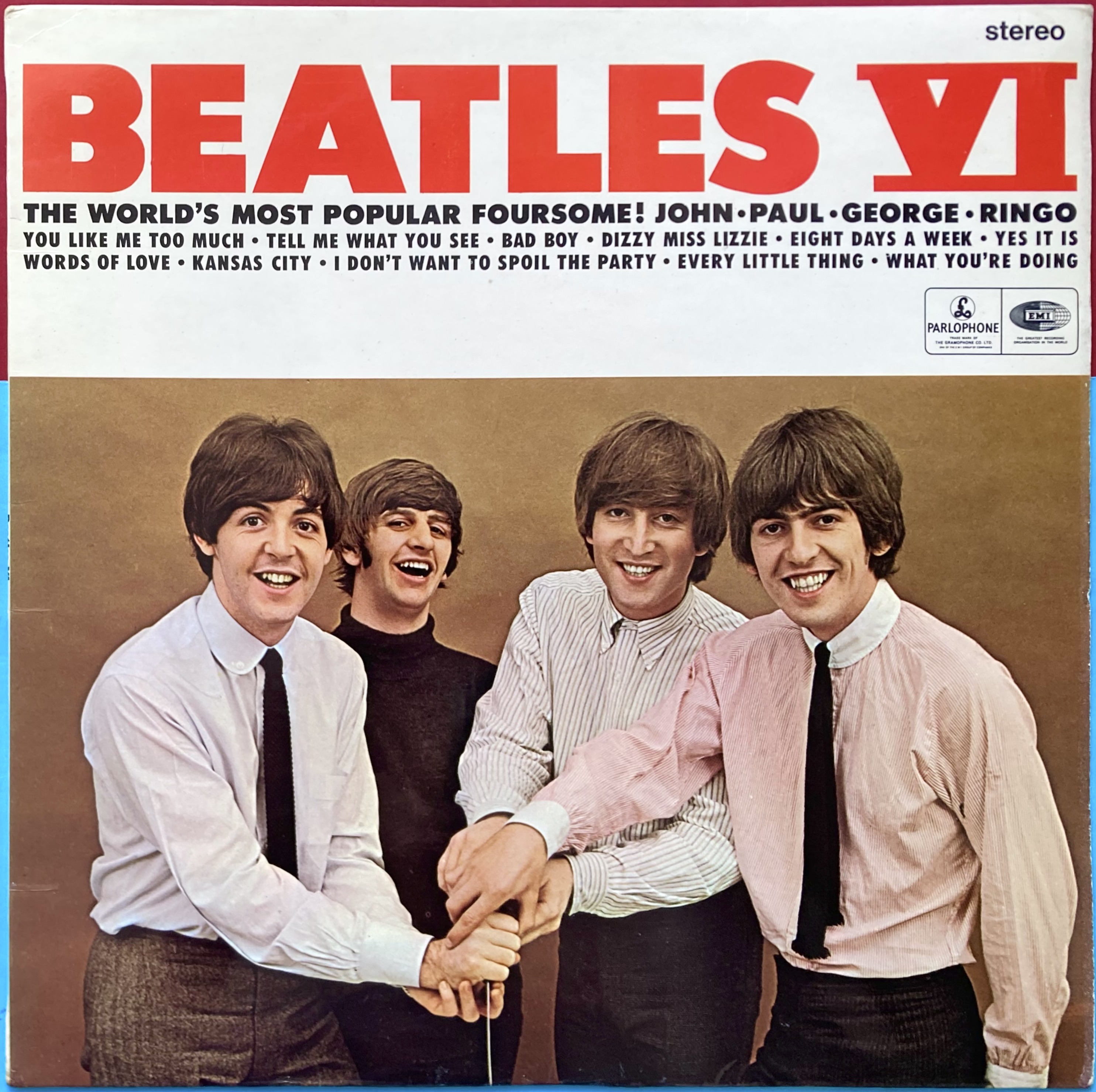 BEATLES - VI (6) UK EXPORT LP 1969