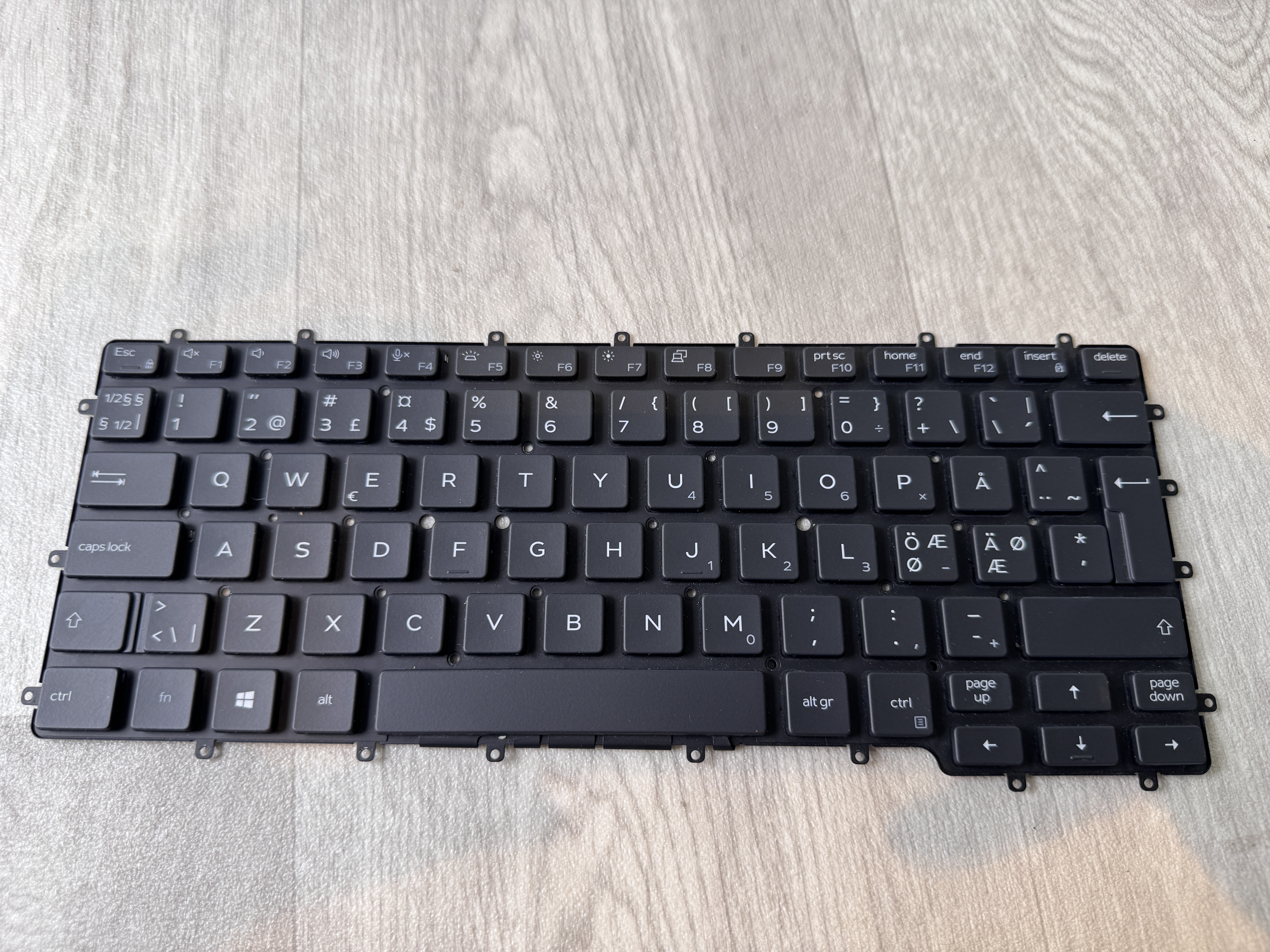 Original Dell Tangentbord Keyboard Latitude 7400 9410 2-in-1 0317PJ 317PJ