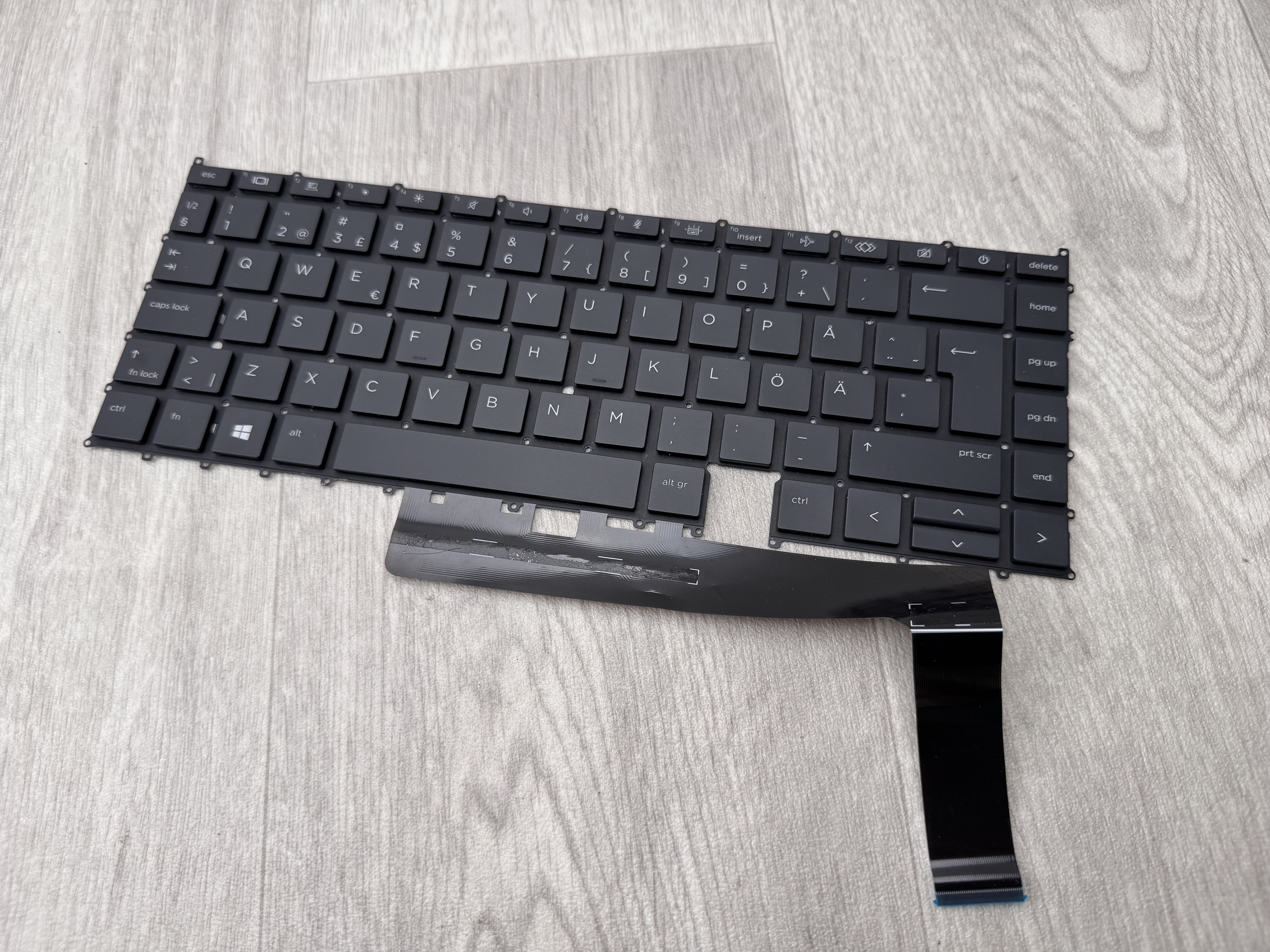 HP Swedish Keyboard Folio 1040 G7 G8 EliteBook x360 1030 1040 G7 G8 Tangentbord SN7193BL1
