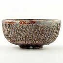イサク・イサクソン  一点もの  茶色のボウル  茶碗  (14cm)  2000年代  #32