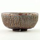 イサク・イサクソン  一点もの  茶色のボウル  茶碗  (14cm)  2000年代  #32