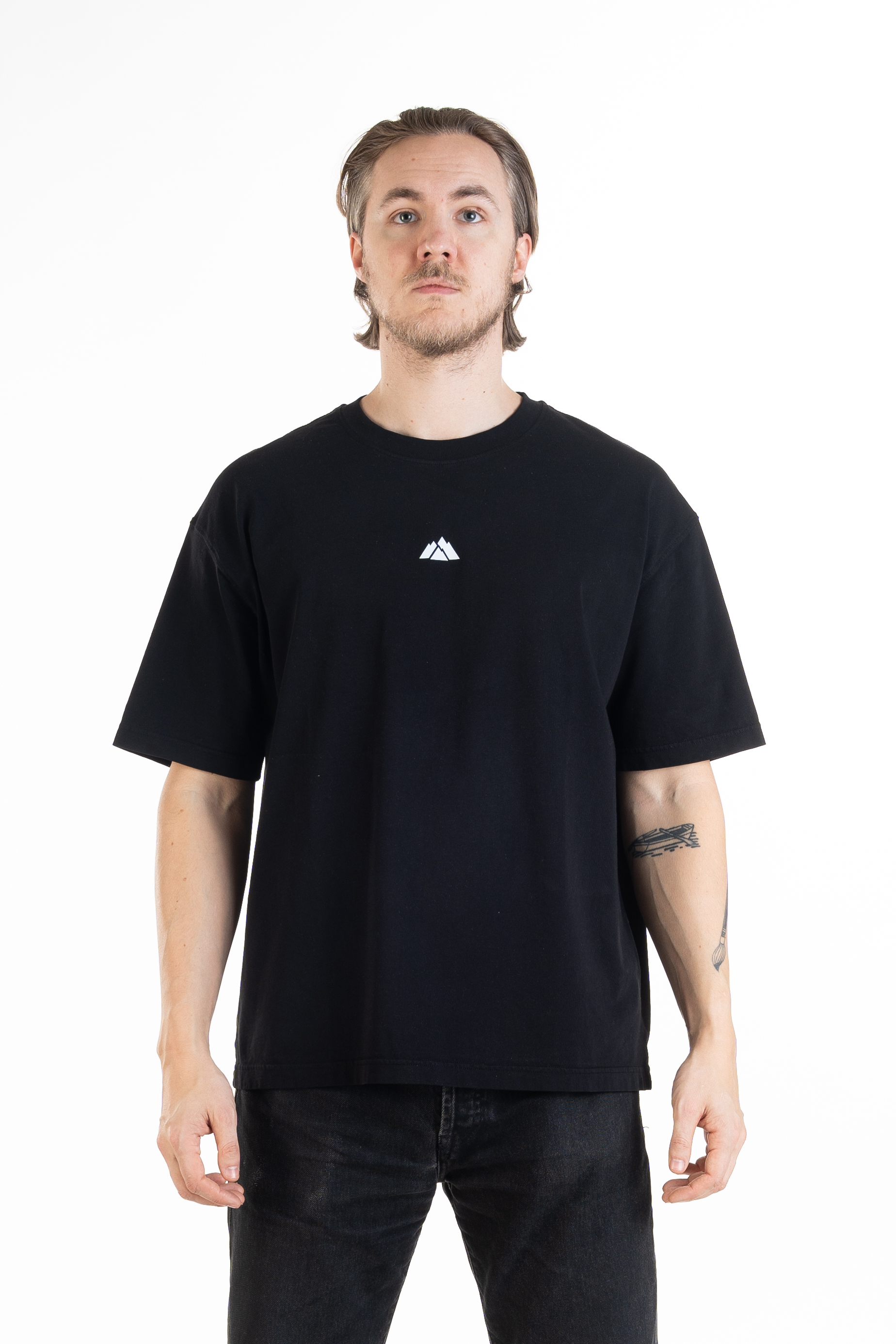 Jethwear T-shirt Raiders Box Tee - Black / Orange