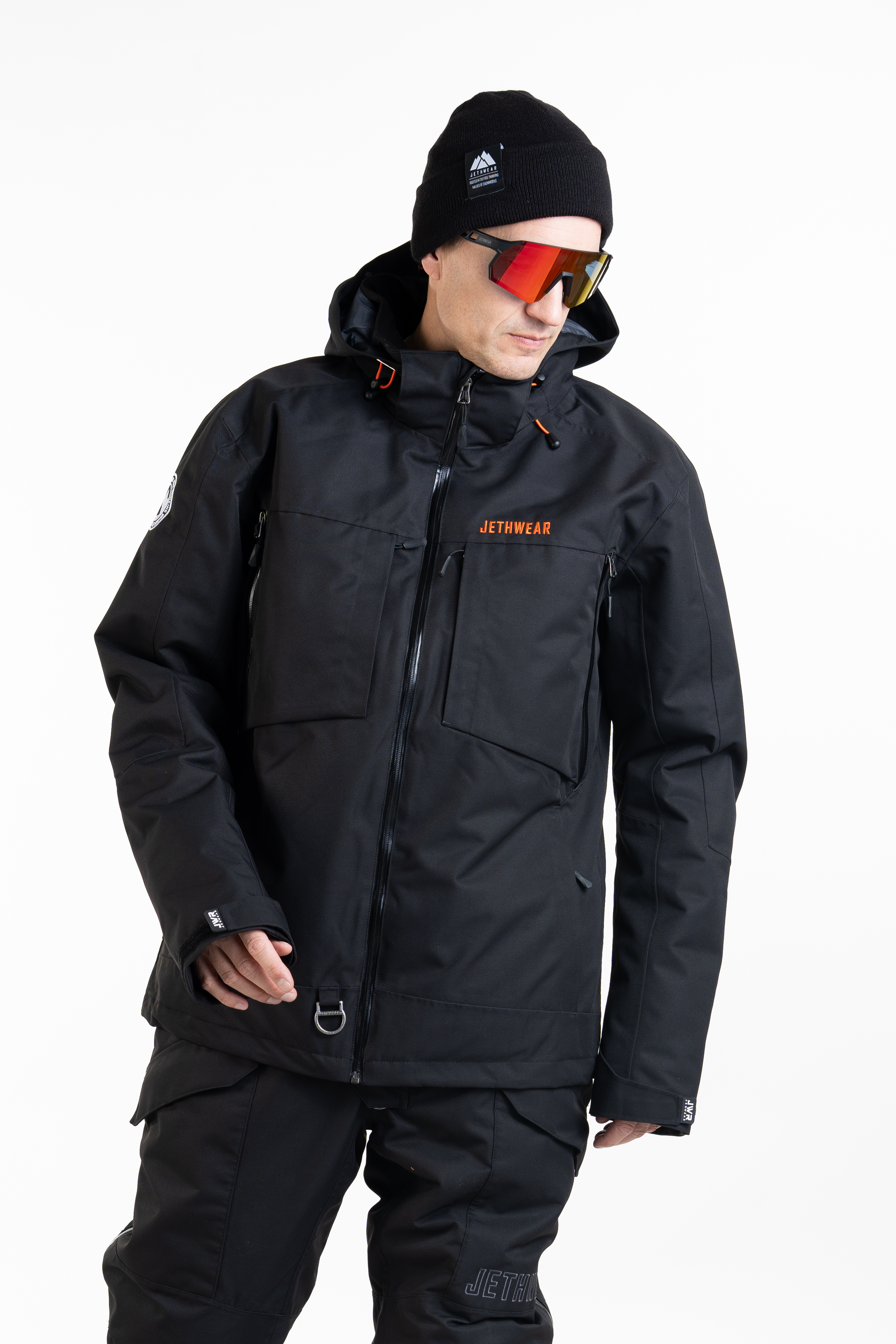 Jethwear Venture Jacket - Black / Orange - S.A.F.E - 14