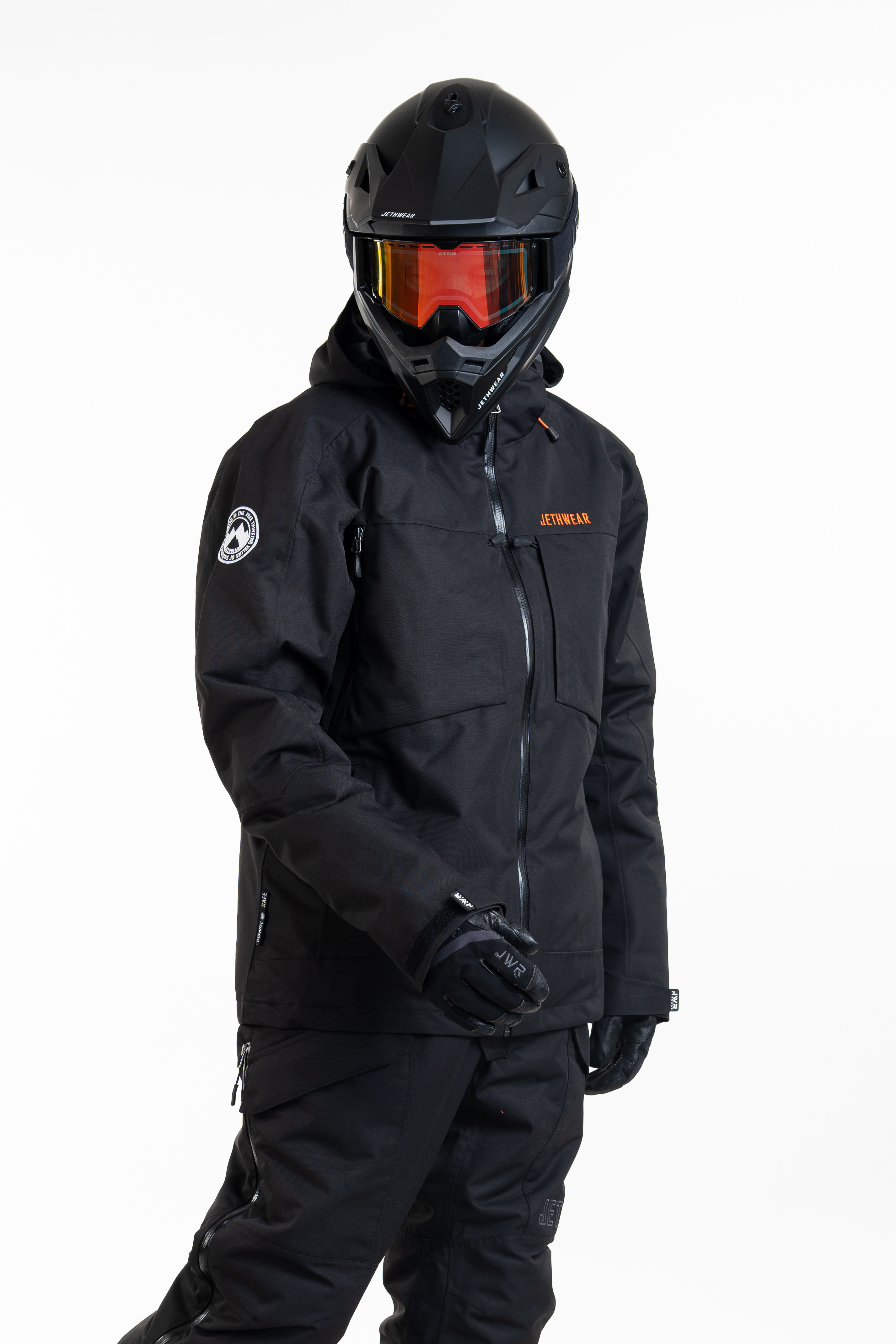 Jethwear Venture Jacket - Black / Orange - S.A.F.E - 6