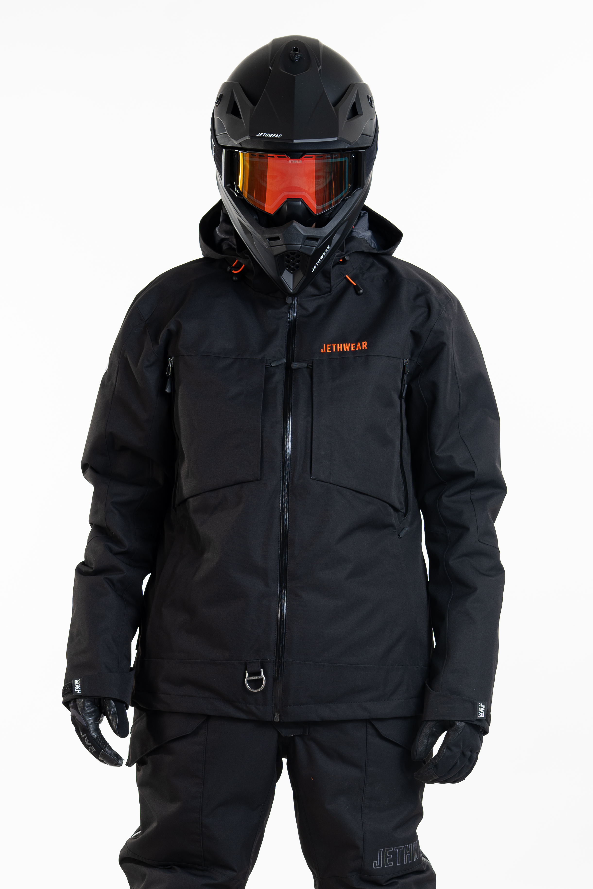 Jethwear Venture Jacket - Black / Orange - S.A.F.E